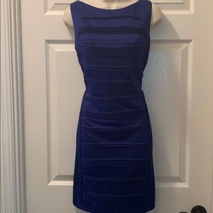 Sleeveless Dark Blue Dress